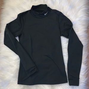 NIKE Fit Dry long sleeve high neck workout top